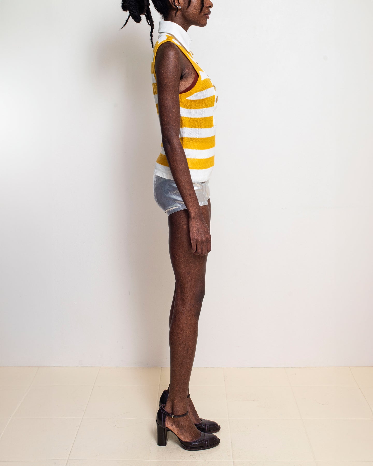 Lenon Collared Knit Tank